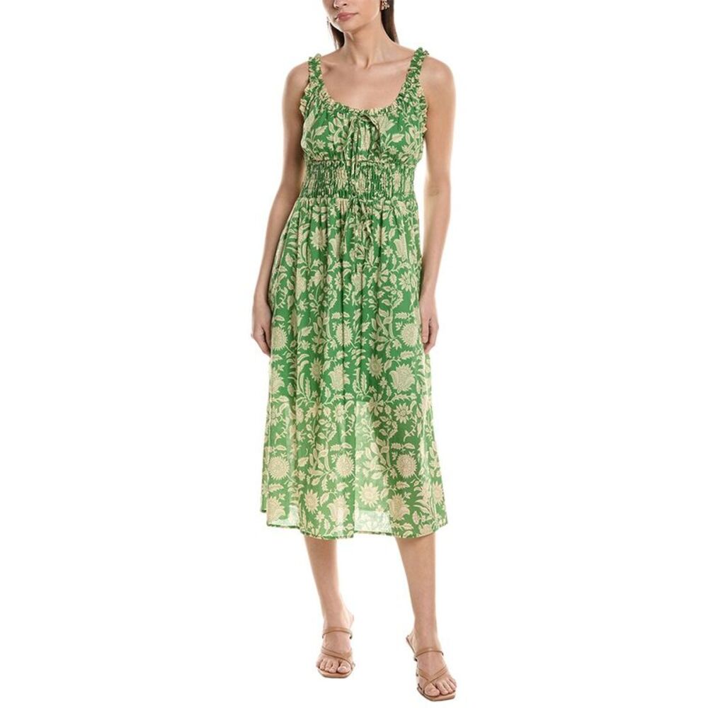 Jl Luxe Womens  Sleeveless Midi Dress, Green